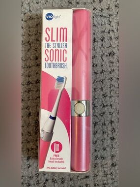 VIOlight Slim Sonic Electric Toothbrush - Pink